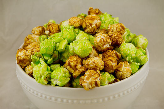 Bowl of Caramel Apple Popcorn
