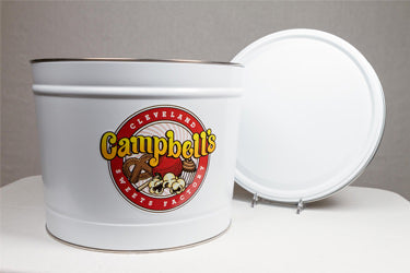 2 Gallon Classic White Tin