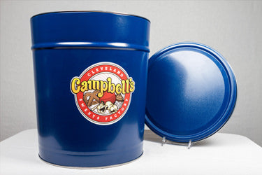 3.5 Gallon Classic Blue Tin