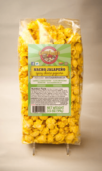 Nacho Jalapeño Popcorn 3.5oz Bag