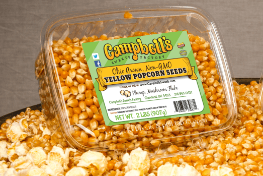 3-Pack Yellow Popping Kernels 2lbs Each